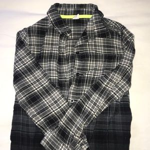Cute girls ombré flannel